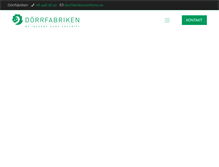 Tablet Screenshot of dorrfabriken.com